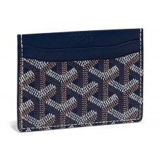 Визитница Goyard Saint-Sulpice card wallet Navy Blue