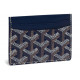 Визитница Goyard Saint-Sulpice card wallet Navy Blue синяя