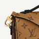 Клатч Louis Vuitton Pochette Métis Monogram Reverse Canvas 