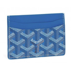 Визитница Goyard Saint-Sulpice card wallet Sky Blue